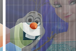 冰雪奇缘拼图乐