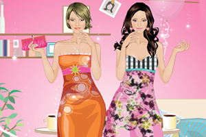 穿着睡衣开派对