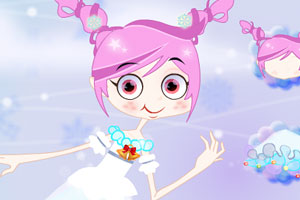 可爱的圣诞天使