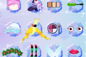 可爱的圣诞天使