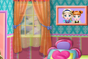 艾尔莎宝贝布置新房