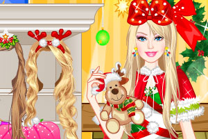 芭比圣诞节装扮