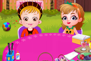 可爱宝贝的南瓜派对