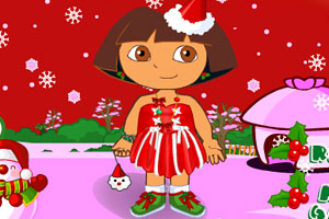朵拉过圣诞