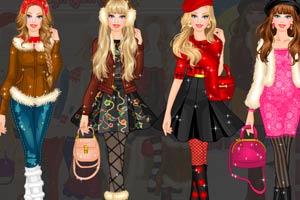 芭比时尚冬装