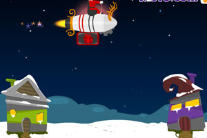 圣诞老人火箭送礼