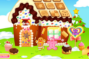 装饰姜饼屋