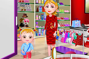 可爱宝贝的时尚冬衣