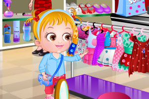 可爱宝贝的时尚冬衣