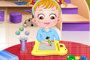 可爱宝贝的时尚冬衣