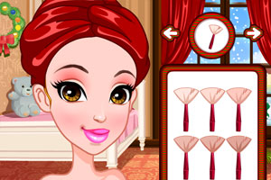 圣诞节派对化妆