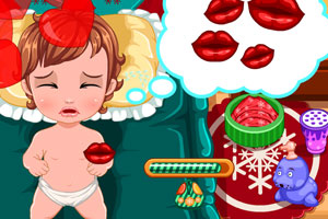 宝贝新年夜照顾