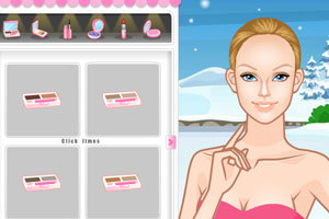 可爱芭比过圣诞