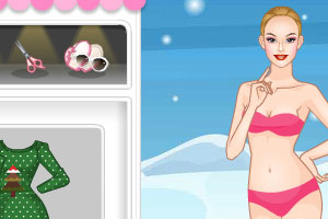 可爱芭比过圣诞