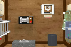 逃出奇异装置的木屋