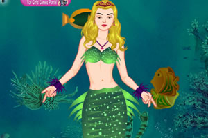 可爱美人鱼公主