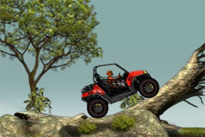 荒地越野四驱车