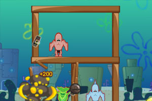 海绵宝宝爆破游戏