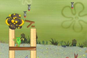 海绵宝宝爆破游戏