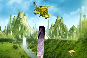 直升机森林救援