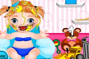 脏兮兮的安娜宝贝