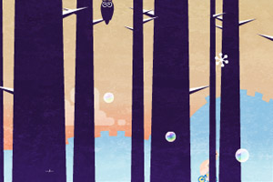 自行车穿越冰原