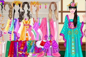芭比的中国风服饰