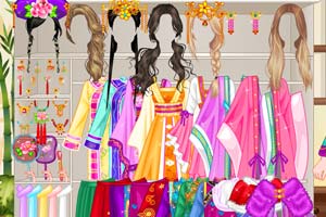 芭比的中国风服饰