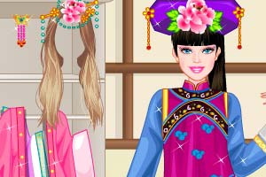 芭比的中国风服饰