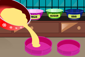 美味的草莓蛋糕