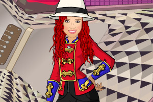 布兰妮新年装扮