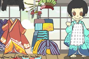 日本和服娃娃