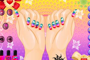 情人节时尚美甲