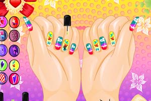 情人节时尚美甲