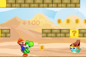 马里奥冒险吃金币7