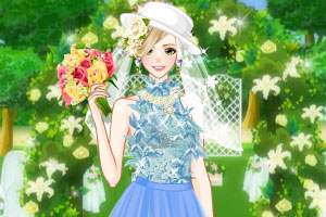 浪漫天使婚纱