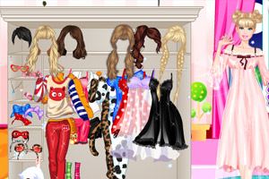 芭比的时尚睡衣