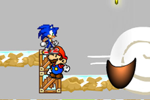 索尼克营救马里奥