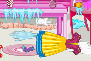 芭比冬季大扫除