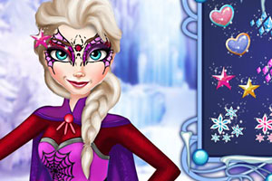 艾尔莎个性彩绘