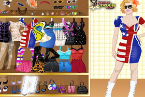 时尚欧美明星装扮