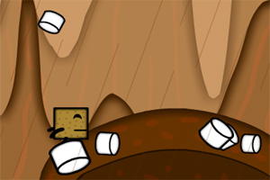 小饼干吃棉花糖