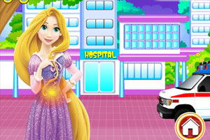 长发公主肚子疼