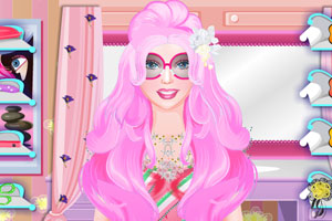 芭比公主时尚发型