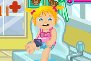 艾拉宝贝治疗腿伤