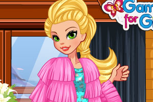 时尚的美女编辑