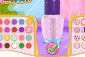 芭比的时尚美甲