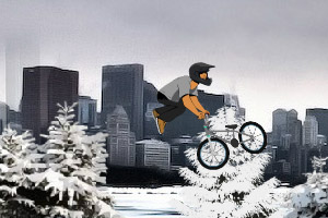 冬季特技单车