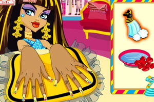 克莱奥的花样美甲