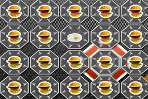 巨无霸汉堡翻牌